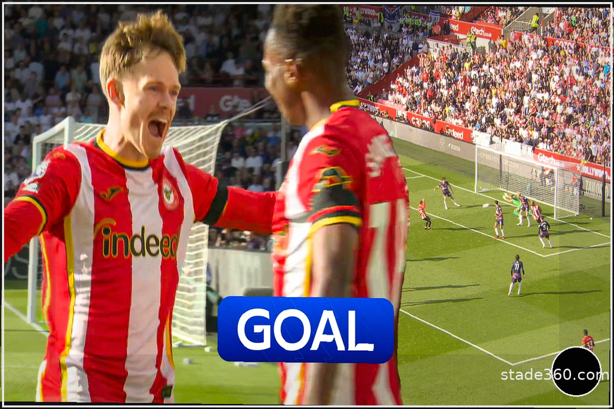 'This is brilliant!' | Lewis-Potter puts Brentford ahead vs Spurs
