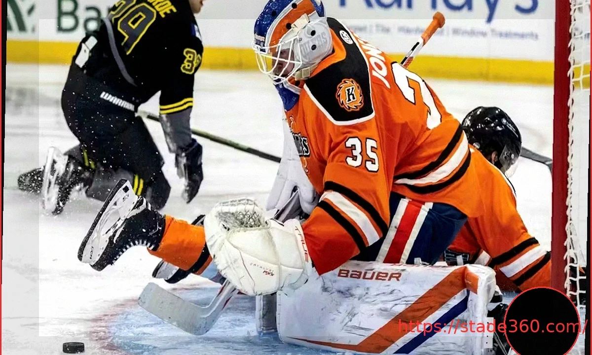 Yaniv Perets Recognized as ECHL Goaltender of the Week